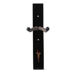 Taylor Guitar Wall Hanger Crelicam Ebony - Wooden Bouquet Inlay. Fixed Price $59.99.
