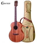 Crafter Mino Series Big Solid Mahogany Acoustic Electric Guitar With Bag. Fixed Price $579.99.