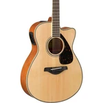 Yamaha FSX820C Grand Concert Acoustic-electric Guitar, Solid Spruce Top. Fixed Price $549.99.