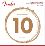 Fender 860XL Dura-tone Phosphor Bronze X-light Gauge Guitar Strings, 10-48. Fixed Price $8.99.