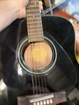 Yamaha F335 Acoustic Guitar Black. Fixed Price $105.00.