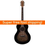 Washburn Bella Tono Novo S9 Studio Acoustic Guitar Transparent Charcoal - New. Fixed Price $268.90.