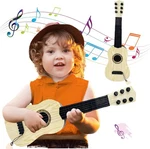Kids Acoustic Guitar 6 String 17 Inch Starter Musical Toy With Pick. Fixed Price $16.11.