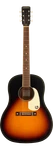 Gretsch Jim Dandy Dreadnought, Walnut Fingerboard, White Pickguard, Rex Burst. Fixed Price $249.99.