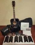 Keith Urban Acoustic/electric Guitar Black Label Platinum Edition Set Used Once!. Fixed Price $699.99.