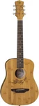 Luna Safari Bamboo Acoustic Travel Guitar With Gig Bag, Satin Natural. Fixed Price $300.30.
