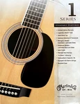 Original 2003 Martin 1 Series Acoustic Guitar Color Bi-fold Brochure Catalog. Fixed Price $12.00.