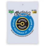 Martin Authentic Acoustic Guitar Strings Extra Light Bronze 3 Pack Professional. Fixed Price $29.29.