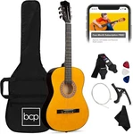 Best Choice Products 38" Beginner All Wood Acoustic Guitar Starter Kit W/gig Bag. Fixed Price $59.00.