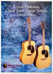 Martin Dreadnought Guitar D-16T/D-16TR 1996 Promo Poster Print Pinup Clipping. Fixed Price $7.99.