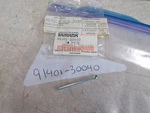 Nos Oem Yamaha Pin COTTER1962-1998 MJ2 YJ1 YG1 TY175 YL1 DT250 RT180 91401-30040. Fixed Price $7.99.