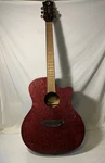 Luna Qa Tpp Gypsy Quilt Ash Grand Concert Acoustic Electric Guitar. Fixed Price $249.00.