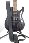 Black Thin Horse Leather Extra Large Guitar Strap Handmade Electric/acoustic. Fixed Price $34.99.