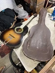 Circa 1935 Regal Hawaiian Parlor Steel Acoustic Guitar Harmony Serenader Liberty. Fixed Price $250.00.