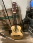 George Washburn Lyon Little Child's Acoustic Guitar Light Damage. Fixed Price $69.99.