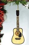 Realistic Classic Guitar Christmas Ornament - 5" Tall By Broadway Gifts Nib. Fixed Price $15.99.