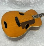 Vintage 1970'S Mcpherson J40 Acoustic Tri-hole Guitar W/ Chipboard Case. Fixed Price $1199.99.