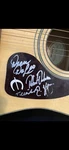 Stone Temple Pilots Original Band Signed Epiphone PR-350 Acosutic Guitar Read. Fixed Price $790.00.