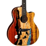 Luna Guitars Vista Deer Tropical Wood Acoustic-electric Natural. Fixed Price $999.00.