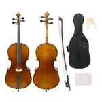1/8 Handmade 4 String Cello Kit New With Bag Bow Ebony Wood Fittings Antique. Fixed Price $299.00.