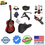 30" Wood Classical Guitar With Case And Accessories For Kids/girls/boys/begin.... Fixed Price $95.19.