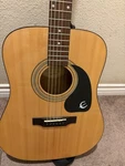 Epiphone DR-90 Acoustic Guitar. Fixed Price $200.00.