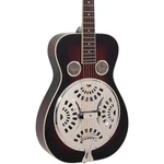 Recording King RR-36 Round Neck Resonator Acoustic Guitar, Vintage Sunburst. Fixed Price $649.99.