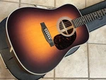 2025 Cf Martin D-28 Satin Acoustic Guitar 1935 Burst. Fixed Price $2899.00.