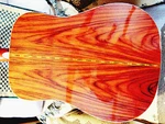Takamine ES-60 Acoustic Electric Guitar, Exotic Flamed Rosewood +case. Fixed Price $699.00.