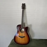 Yamaha Fgc-ta-bs Transacoustic 6-STRING Dreadnought Guitar Brown Sunburst. Fixed Price $499.00.
