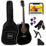 Best Choice Products Acoustic Guitar Starter Kit Digital Tuner Padded Case 41IN. Fixed Price $149.99.