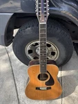Yamaha FG-512 Series 12-STRING Dreadnought Acoustic Guitar Natural, Rosewood. Fixed Price $279.99.