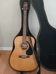 Yamaha F310 Acoustic Guitar With Case And Accessories. Fixed Price $200.00.