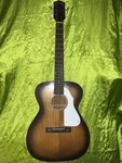 Sears Silvertone Vintage 60 Acoustic Flat Top Guitar 2-TONE Sunburst. Fixed Price $225.00.