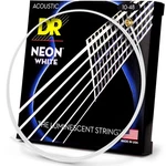 Dr Strings Hi-def Neon Acoustic Guitar (NWA-10) White. Fixed Price $24.99.