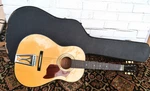 Vintage Harmony Stella 12531 Parlor Acoustic Guitar 6 String Blues Style W/ Case. Fixed Price $79.00.