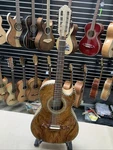 Don Cortez Camacho Model Bajo Quinto New Nuevo Parota Top, Maple Sides & Back. Fixed Price $1099.00.