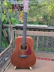 Yamaha FG-502M Guitar, All Solid Mahogany, 2001. Fixed Price $900.00.