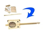 "tin Pan Alley" 3-STRING Paint Can Resonator Box Guitar Diy Kit. Fixed Price $151.29.