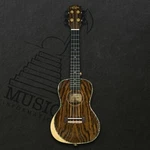 24" Strings Hawaiian Conce Acoustic Ukulele, Gloss Polish Butterfly Wood Body. Fixed Price $99.99.