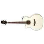 Takamine GN37CELH Pw Left-handed Acoustic-electric Guitar Pearl White W/gig Bag. Fixed Price $969.99.