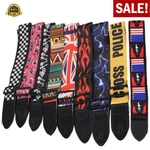 Adjustable Heavy Duty Guitar Strap For Electric Acoustic Bass Leather End. Fixed Price $10.99.