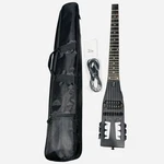 Anygig Travel Electric Guitar Black 25.5" Scale With Soft Case And Accessories. Fixed Price $633.32.