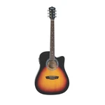 Washburn WA90CEVSB Dreadnought Acoustic Electric Guitar. Tobacco Burst. Fixed Price $289.99.