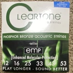 Cleartone Phosphor Bronze Acoustic Guitar Strings Light Coated 12-53 6-STRING. Fixed Price $15.12.