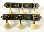 Vintage 3-ON-A-PLANK Tuning Gears For Harmony, Kay, Kalamazoo, Stella, Etc.. Fixed Price $30.00.