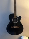 Fender Black Cutaway Acoustic Guitar 6 String Full Size Right-handed. Fixed Price $270.00.