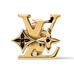 New Louis Vuitton Earrings Monogram Low Gold M03830 Authentic Lv. Fixed Price $324.97.