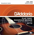 D'addario Guitar Strings EFT13 Flat Top Phosphor Bronze Acoustic Medium. Fixed Price $21.21.