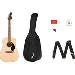 Fender California Standard Redondo Pack - Natural (open Box). Fixed Price $184.96.